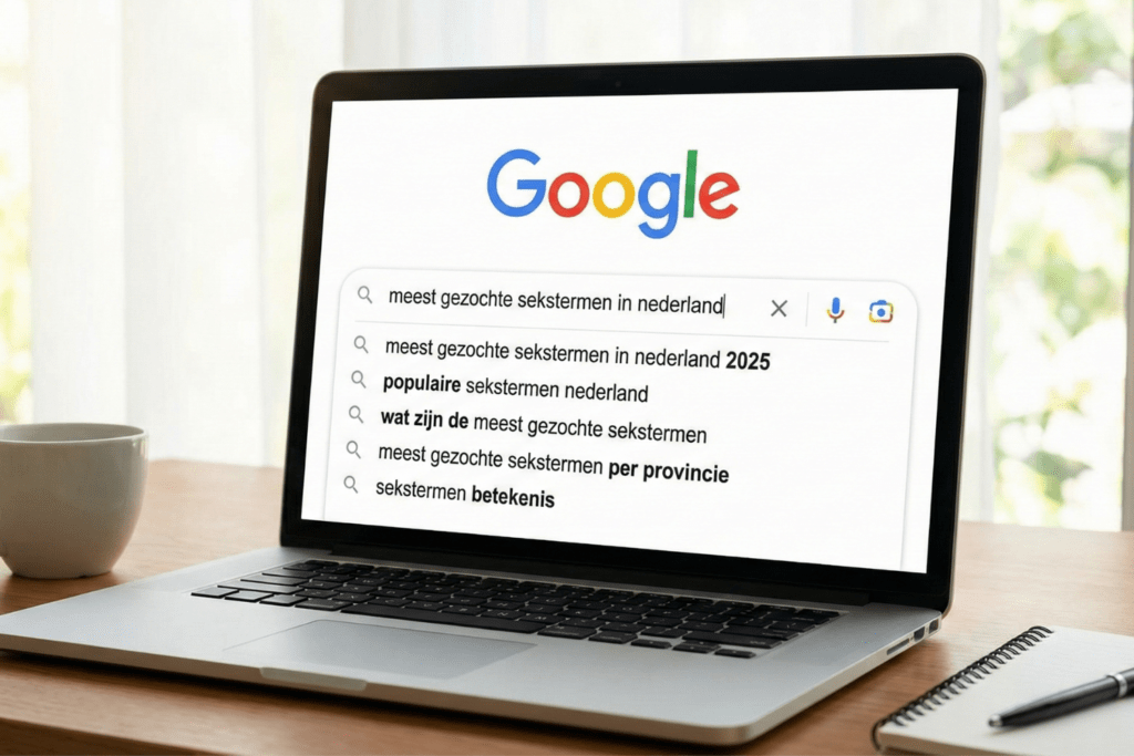 Meest gezochte sekstermen in Nederland